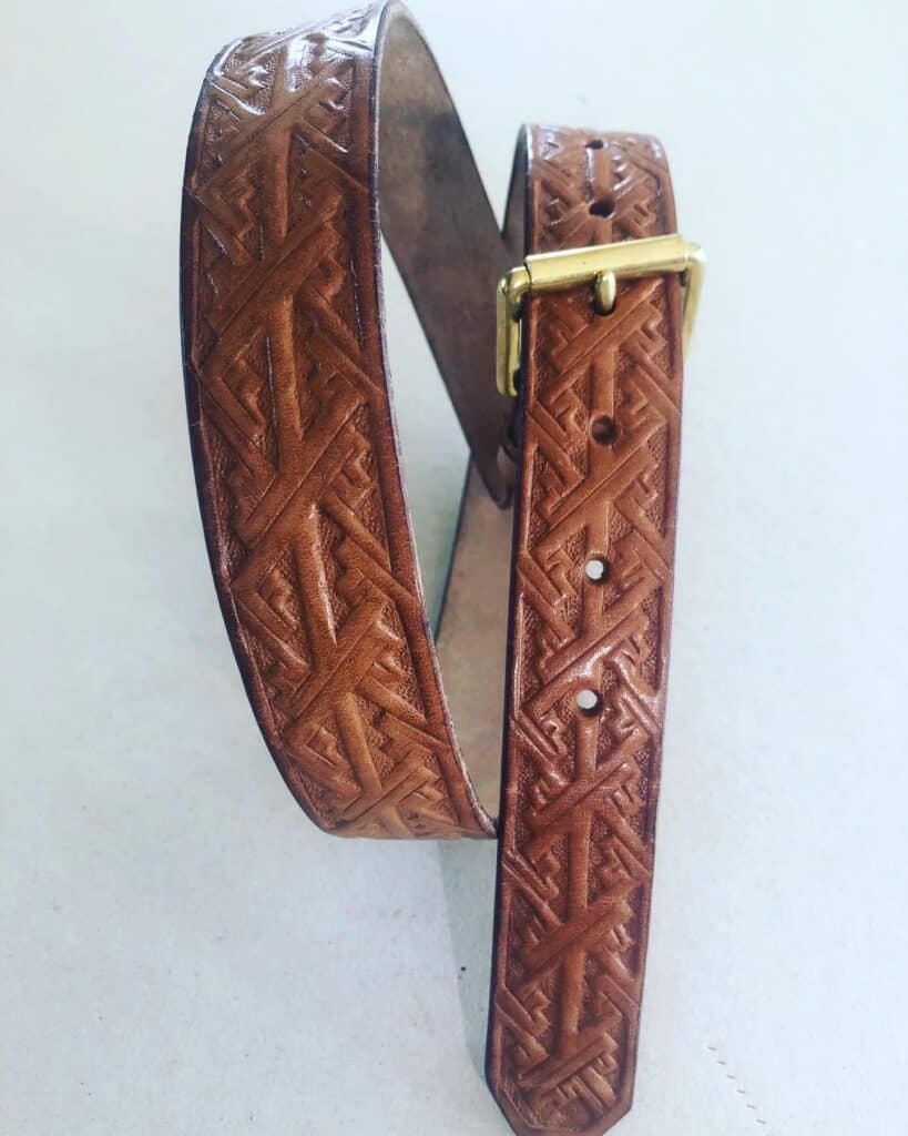 Key pattern belt